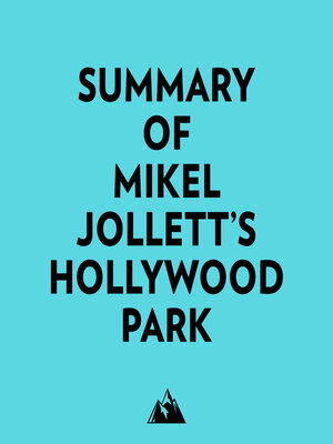 cover image of Summary of Mikel Jollett's Hollywood Park